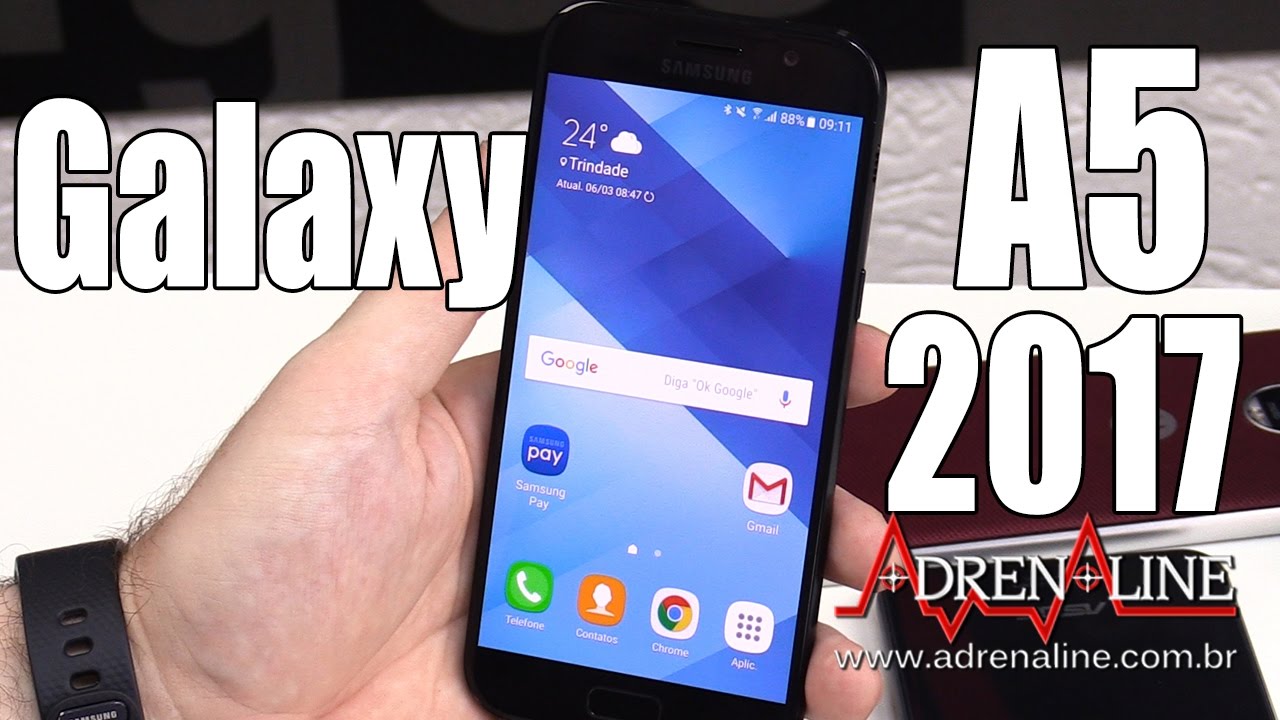 Samsung Galaxy A5 (2017) - Belo design, boa performance e câmera mas um sensor de digitais ruim