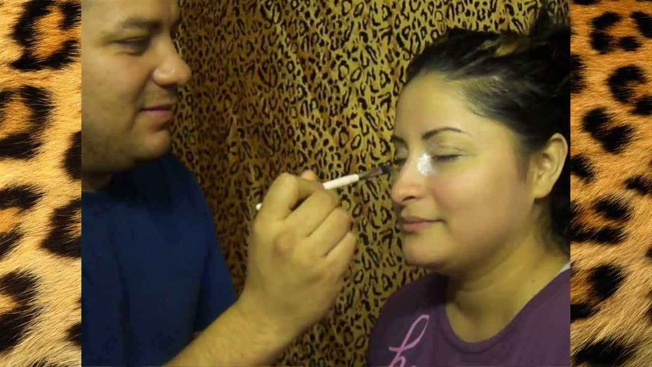Husband does my  makeup!!!(TAG)WARNING!!!!!!!! RECREATING QUEENOFBLENDING'S LOOK