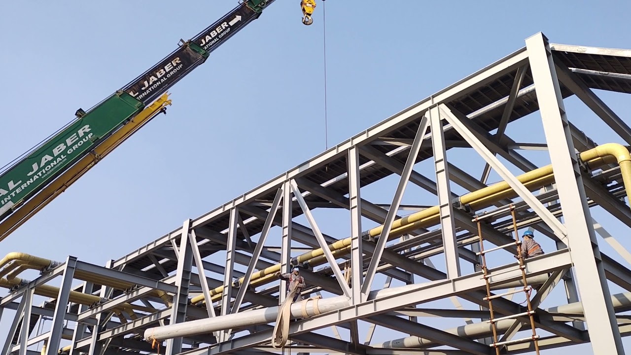 Installation of pipe on pipe racks