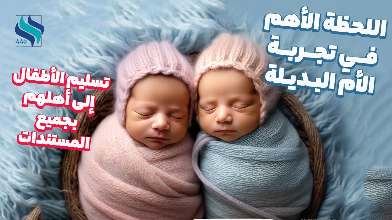 ولادة توأم عن طريق الأم البديلة في مرکزآسمان في ايران