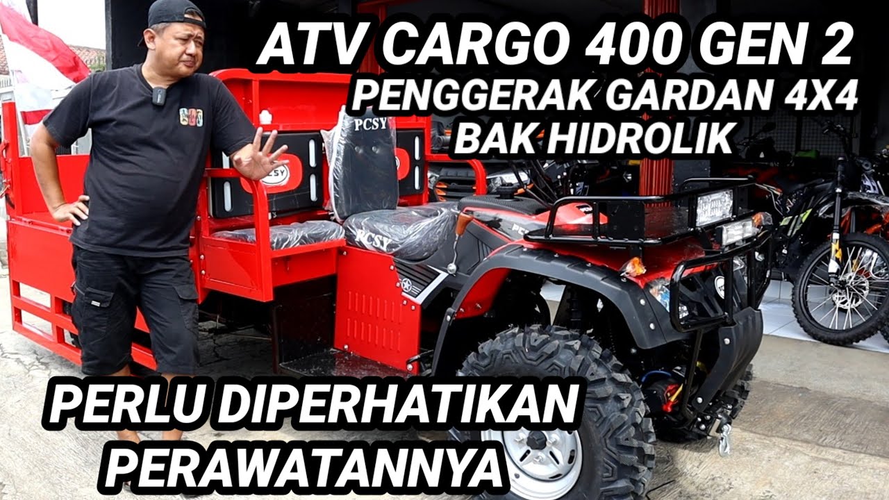 PERAWATAN ATV CARGO 400 GEN2
