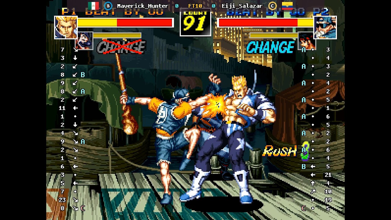 Kizuna Encounter: Super Tag Battle - Maverick_Hunter(B) vs Eiji_Salazar(C) | (2022-09-19 23:26 UTC)