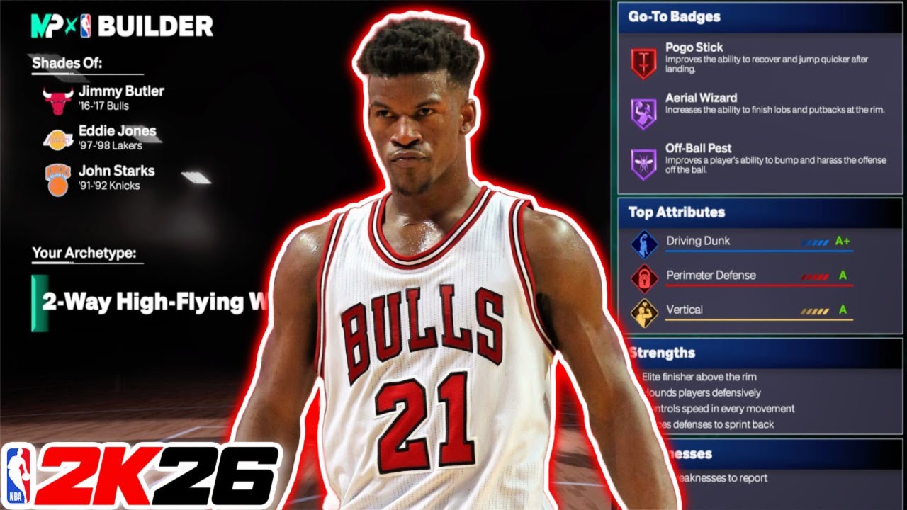 Best *BULLS* JIMMY BUTLER Build in NBA 2K26