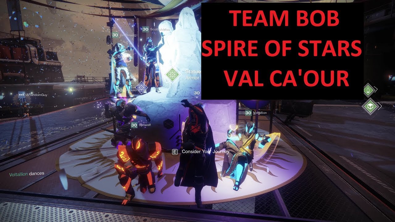 [Destiny 2] TeamBob - Spire of Stars - Val Ca'our