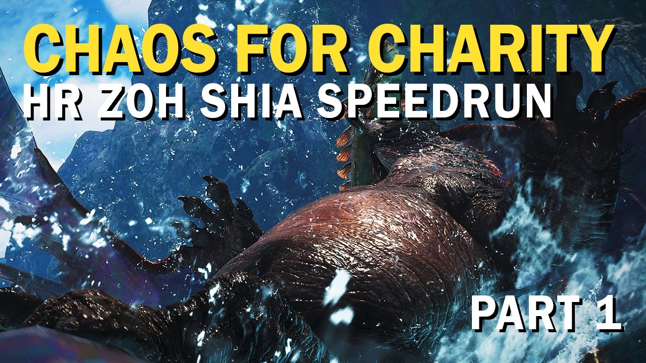 CHAOS FOR CHARITY! MH Wilds Chaos Wheel Speedrun to High Rank Zoh Shia! - Part 1