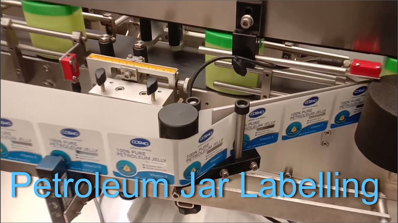 Front and Back Labelling for Petroleum Jelly Jar Labelling for Petroleum Jelly Jar 2 side labelling