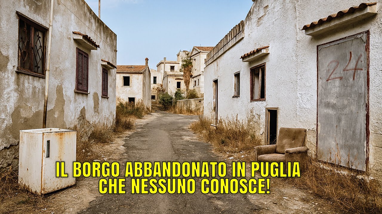 ABBIAMO SCOPERTO UN INCREDIBILE BORGO ABBANDONATO DA ANNI IN PUGLIA CHE POCHI CONOSCONO!