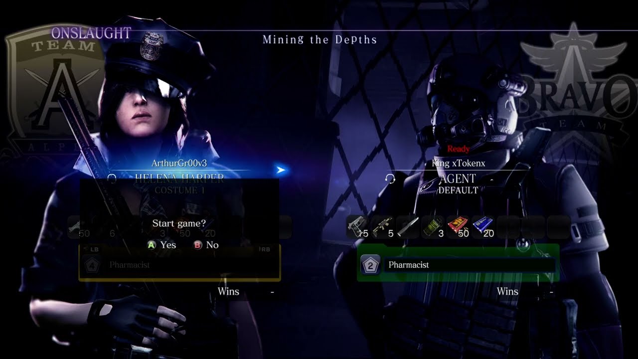 RESIDENT EVIL 6 Onslaught PVP match 6 Helena Harper skin alt/ (Mining the Depths) 10/14/22