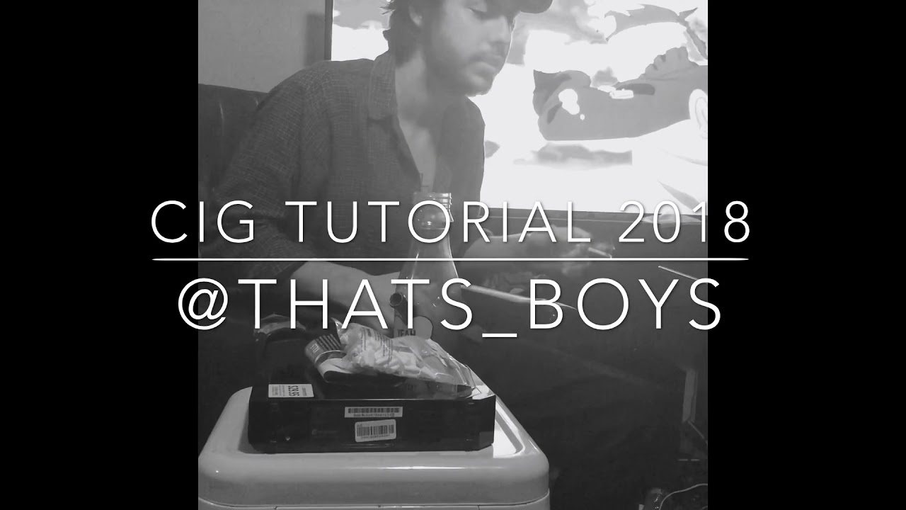 THE DEFINITIVE CIGARETTE ROLLING TUTORIAL FOR 2018!!!