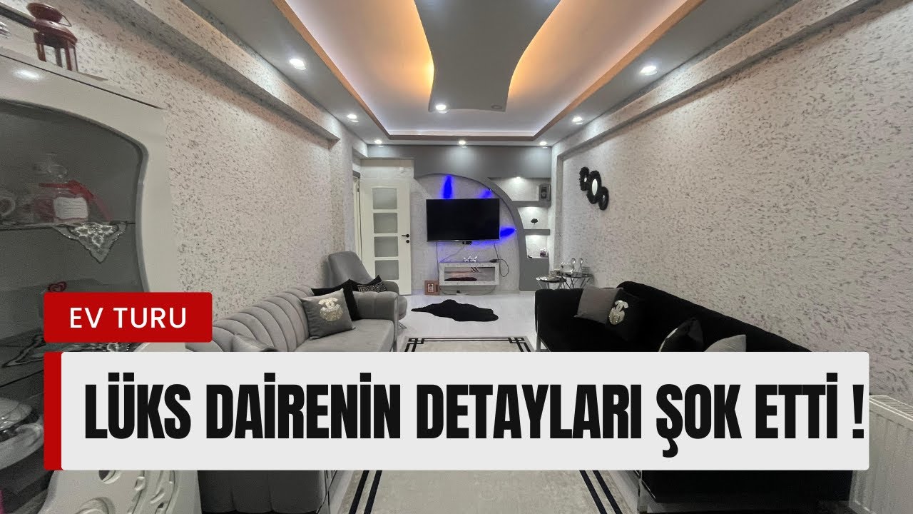 Bu Lüks 2+1 Daireyi Mutlaka Görmelisiniz! Her Detayı Muhteşem 🕺