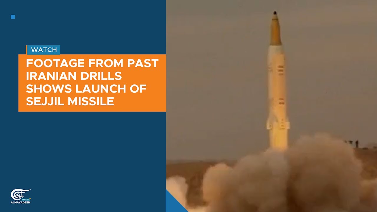 Footage from past Iranian drills shows launch of Sejjil missile