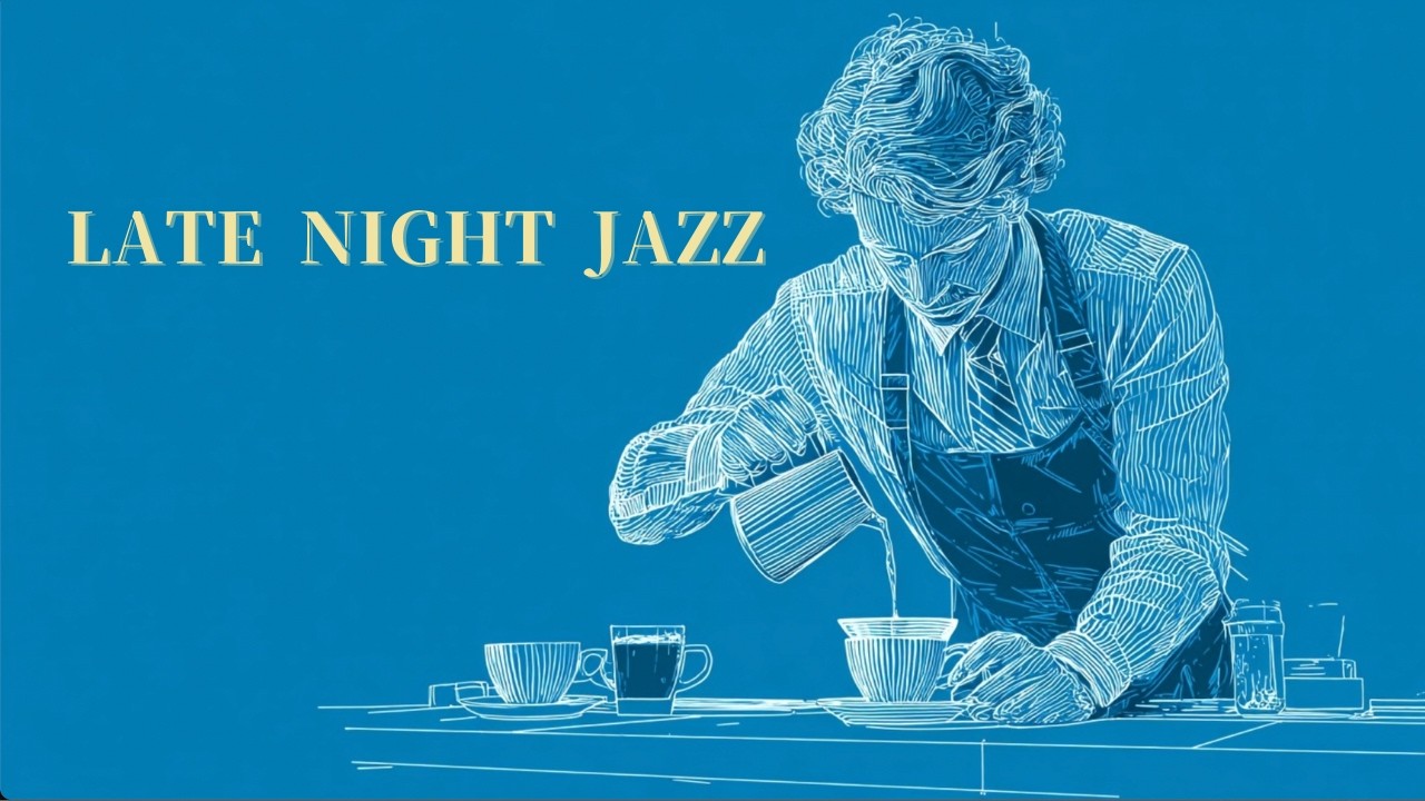 Deep Focus Jazz ☕ Cozy Late Night Cafe Ambience for Study & Work (2 Hours)