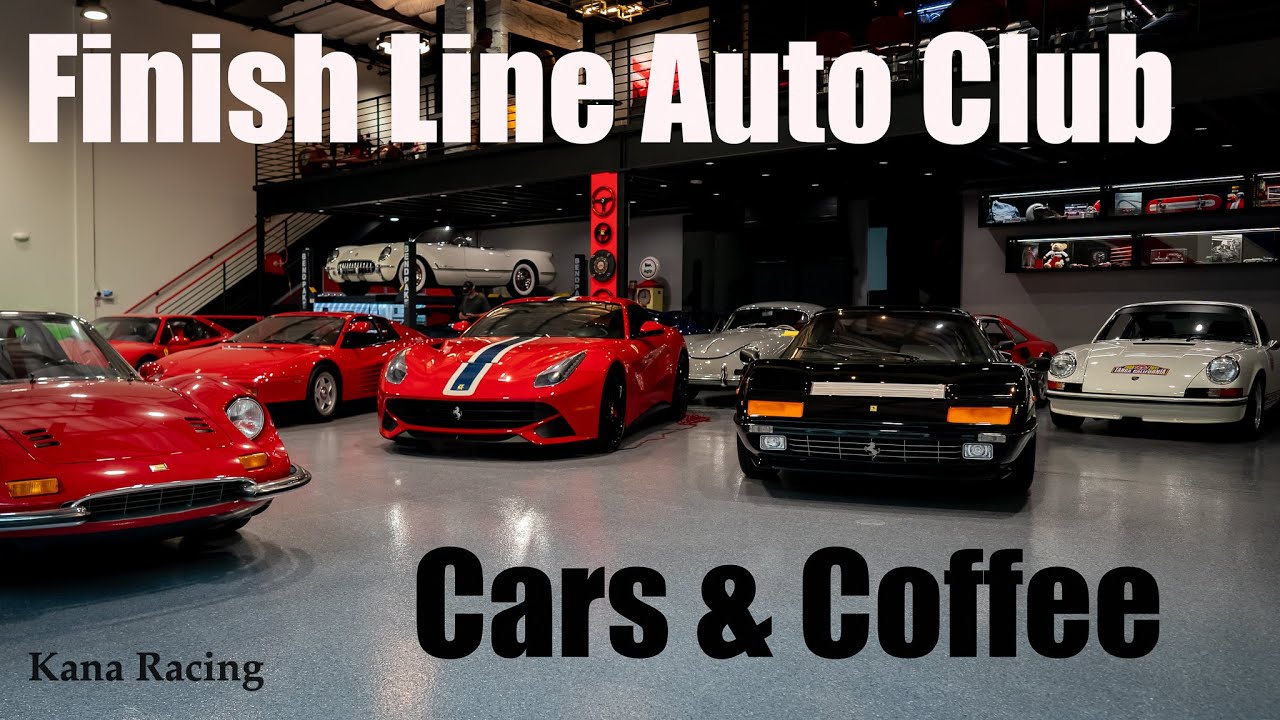 Автоклуб Finish Line — автомобили, кофе и тур по частному гаражу