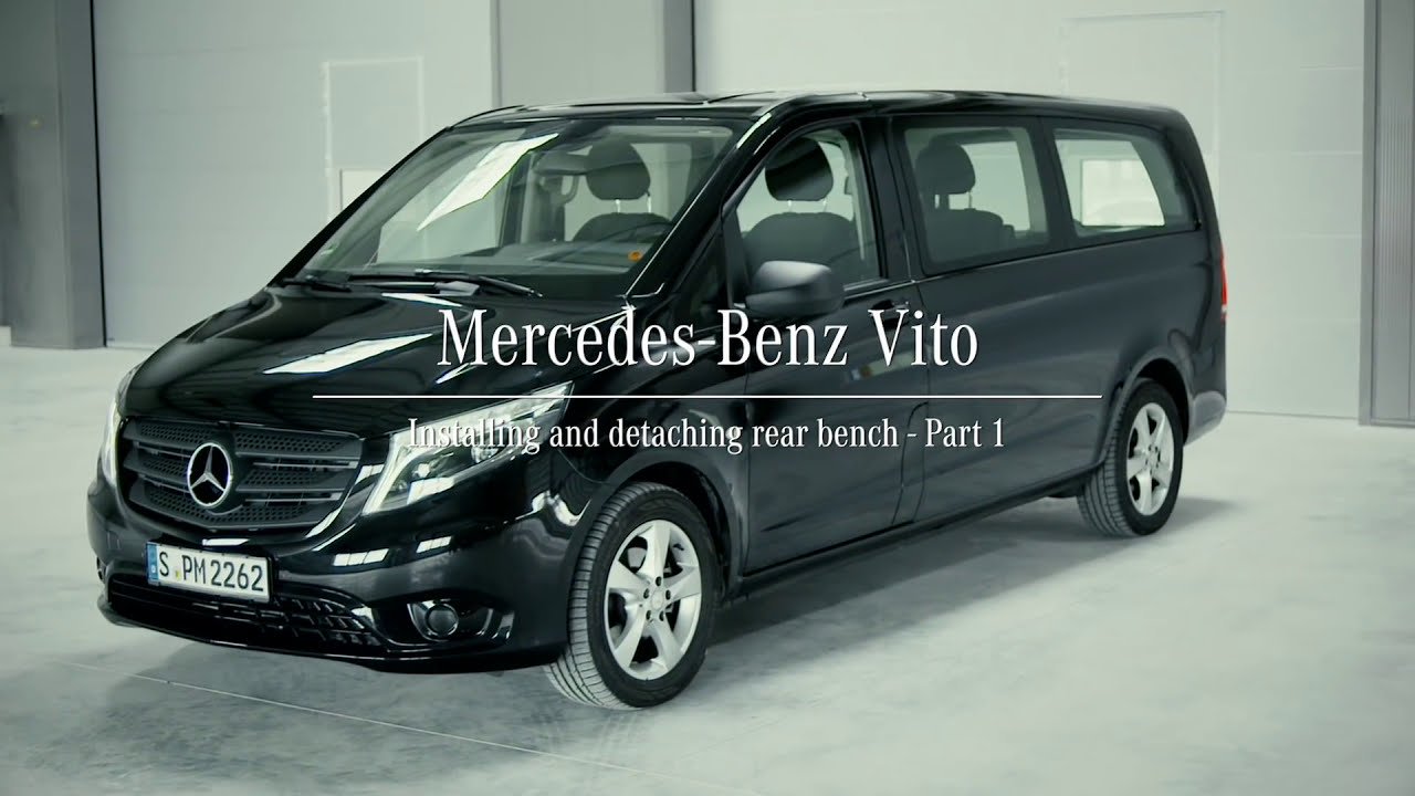 Mercedes- Benz Vito | How To Detach & Install The Rear Bench Pt. 1