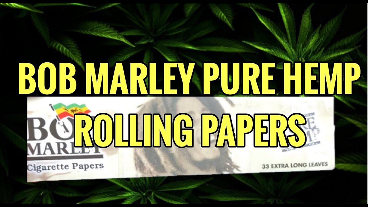 4K BOB MARLEY PURE HEMP PAPERS