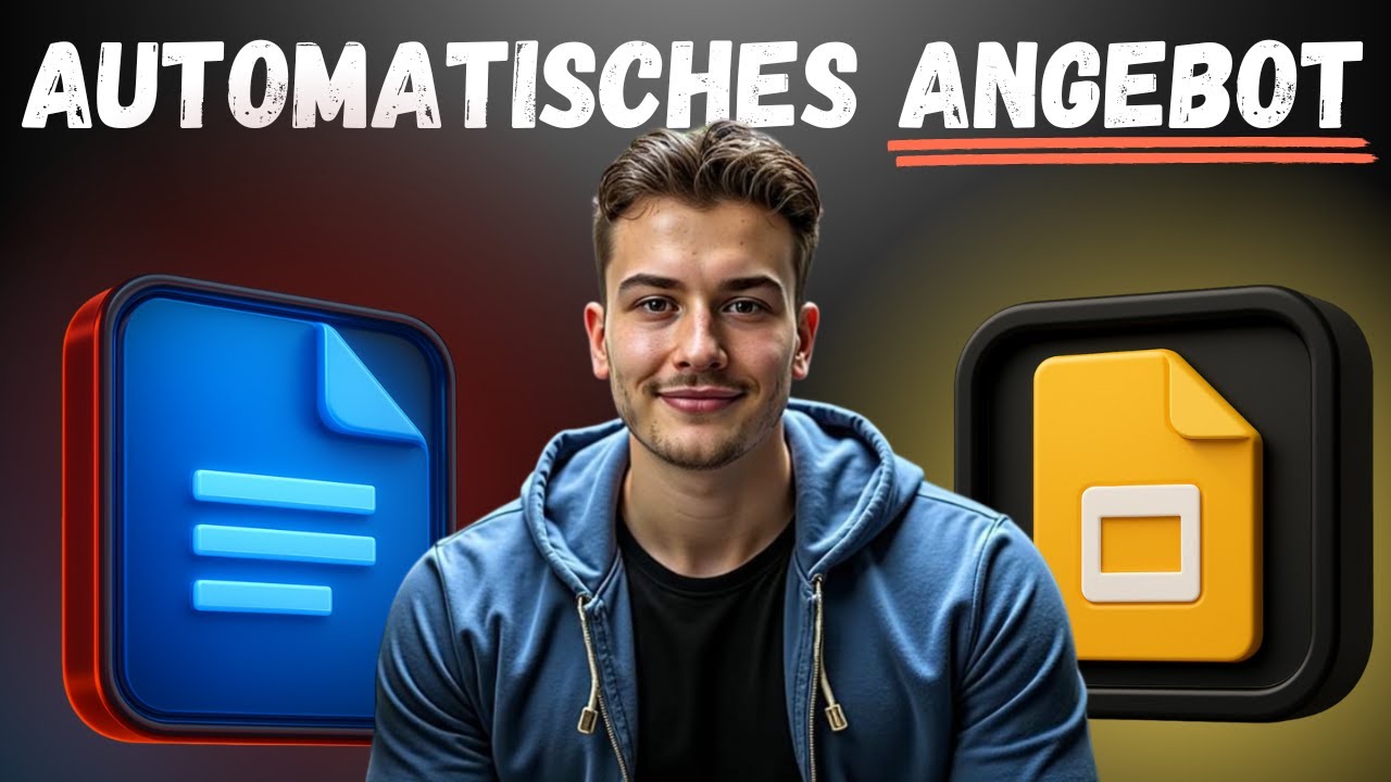 Automatische Angebote mit n8n erstellen | Google Docs, Slides & PDF