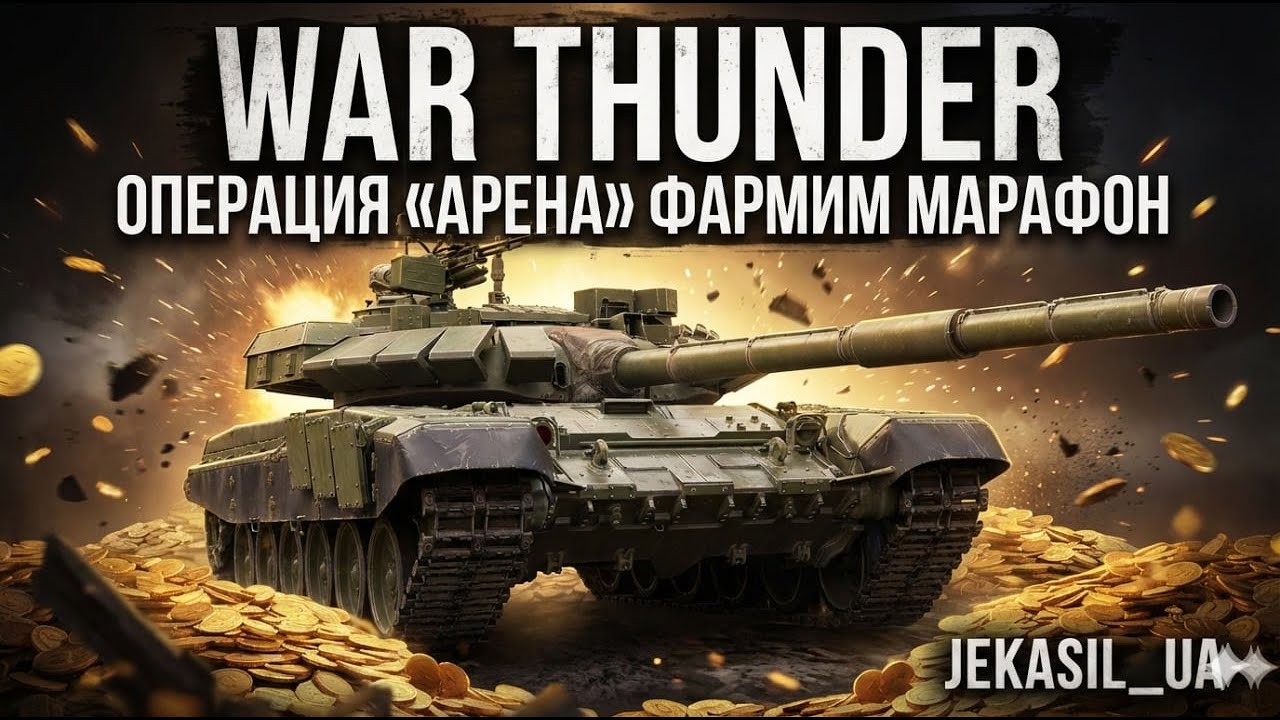 War Thunder: ОПЕРАЦИЯ «АРЕНА»  ДЕНЬ 5.5 🥊  | ФАРМИМ МАРАФОН В ТРБ И ЧИТАЕМ ЧАТ