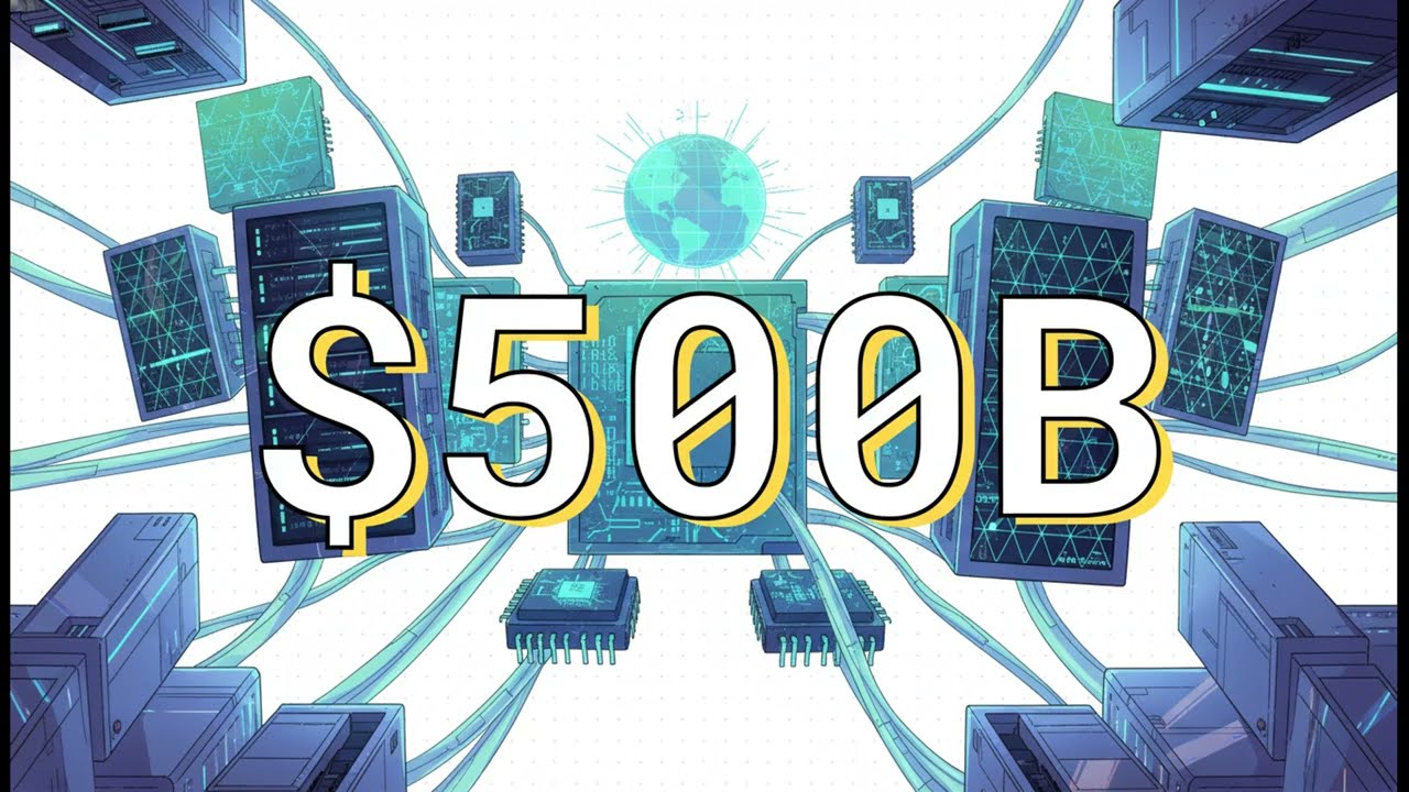 The AI Infrastructure Race $500 billion-plus artificial intelligence infrastructure project #viral