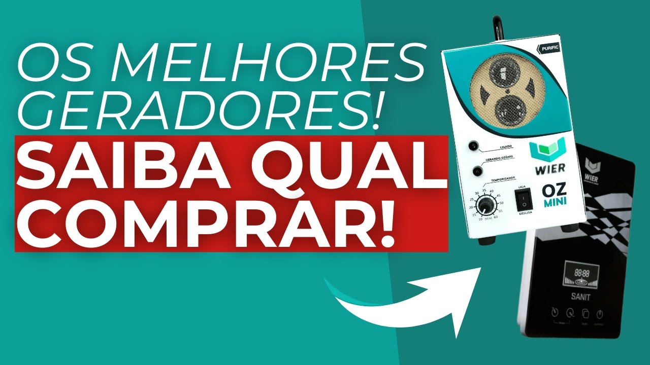Gerador de Ozônio Para Casa I Os Dois Melhores Modelos do Brasil!