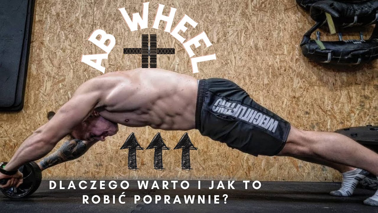 Mięśnie brzucha – 1 ćwiczenie z ogromnym potencjałem (AB WHEEL)