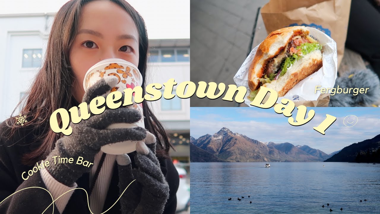Queenstown Vlog: Cookie Time Bar, Fergburger, Arrowtown Chinese Settlement | Queenstown Day 1