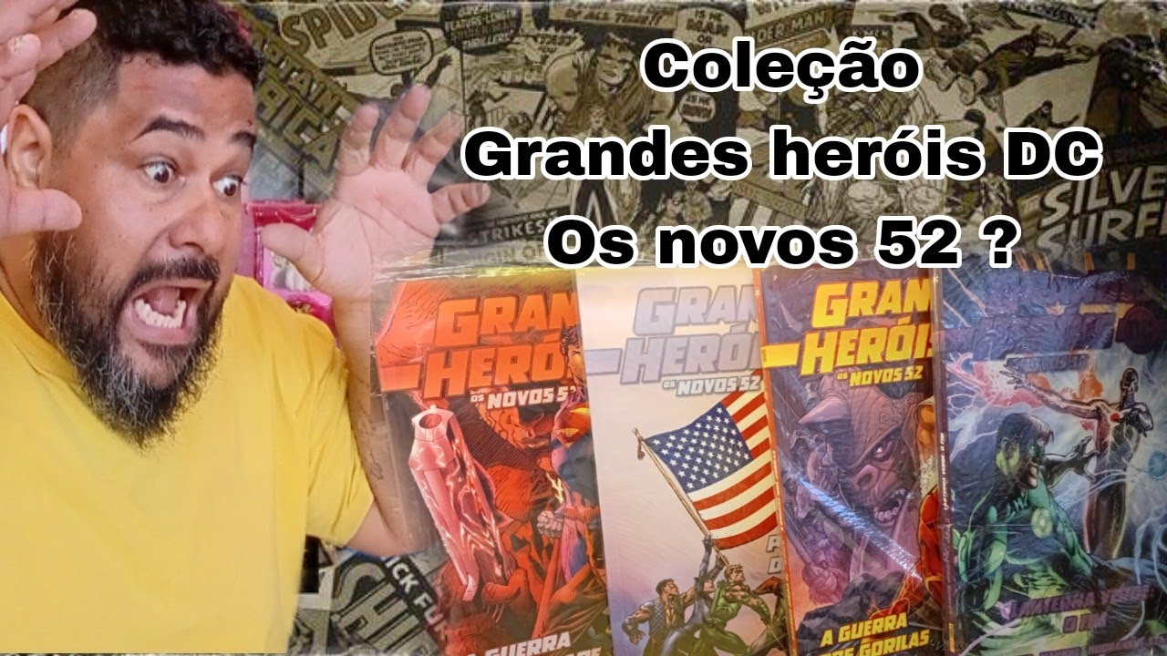 Indica&ccedil;&atilde;o de cole&ccedil;&atilde;o: Grandes her&oacute;is DC novos 52 vale a pena colecionar essas edi&ccedil;&otilde;es viu . 