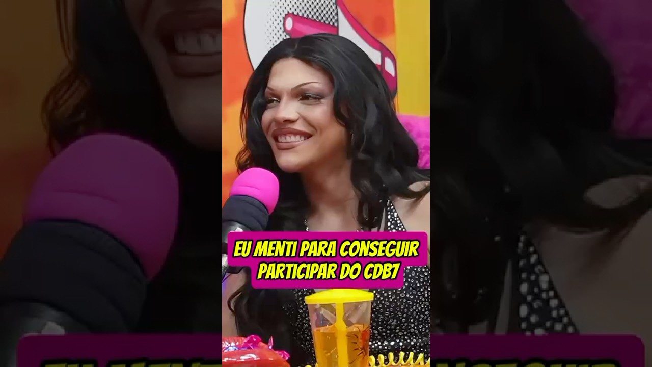 EU MENTI PARA CONSEGUIR PARTICIPAR DO CDB7 #culturapop #braziliandragqueen #opod&eacute;pop #entrevista