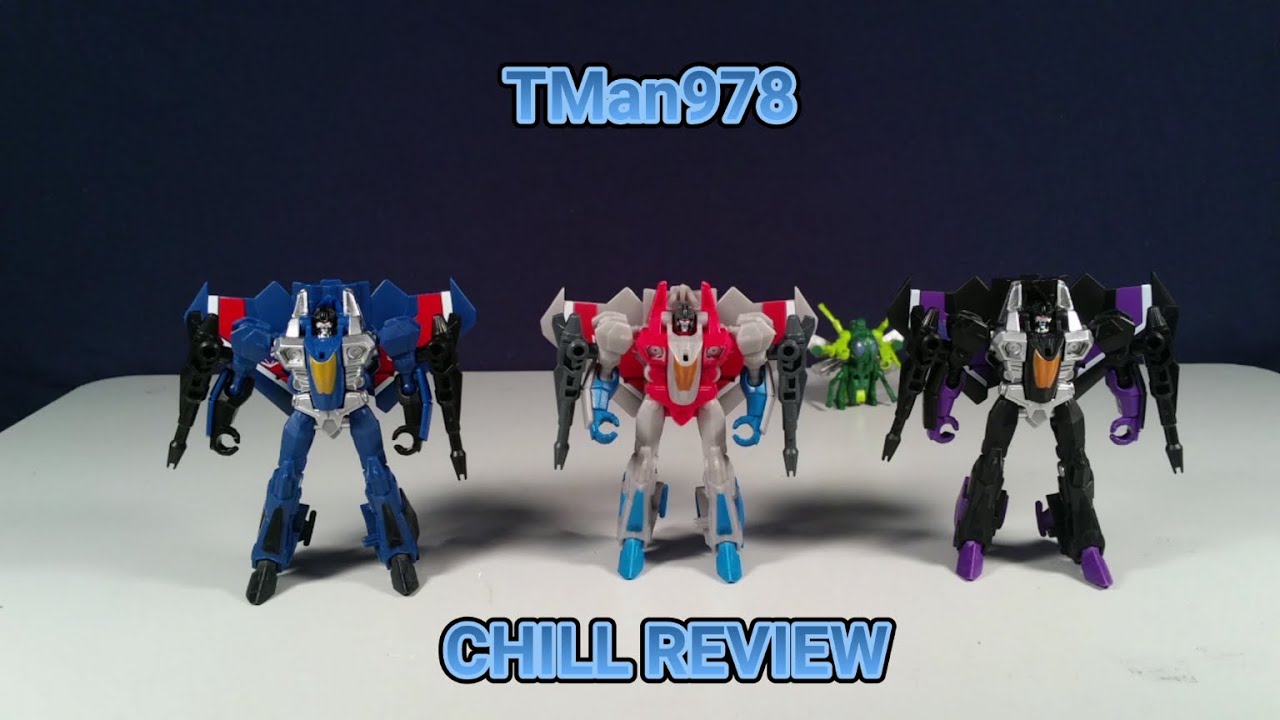 Transformers Combiner Wars Legends Skywarp Starscream & Thundercracker CHILL COMPARISON REVIEW