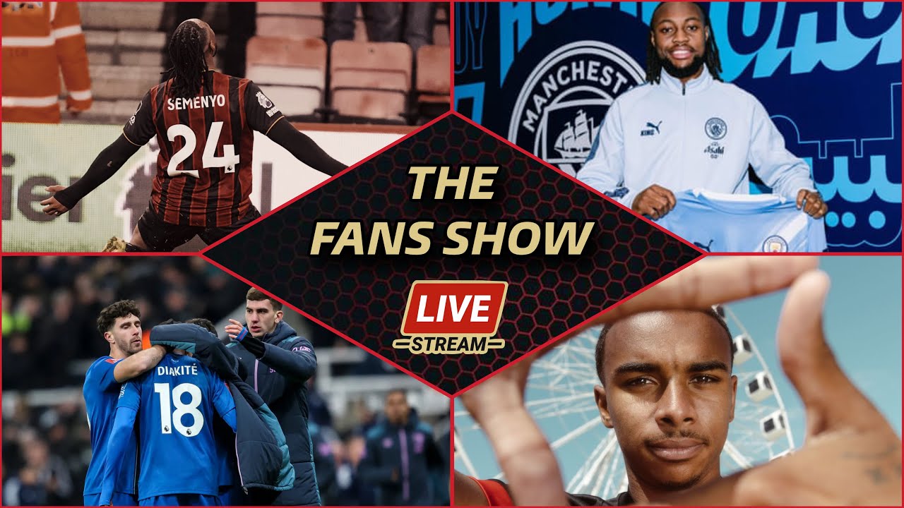 🔴 LIVE FANS SHOW: Semenyo leaves on a HIGH | We WON a FOOTBALL Match! | FA CUP DRAMA AT NEWCASTLE