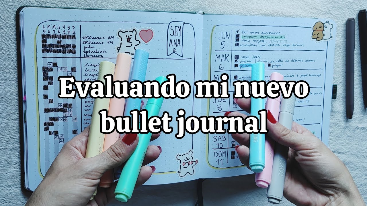 Esto así no va más: cambios en mi bullet journal 2026 | Evaluando mi bujo