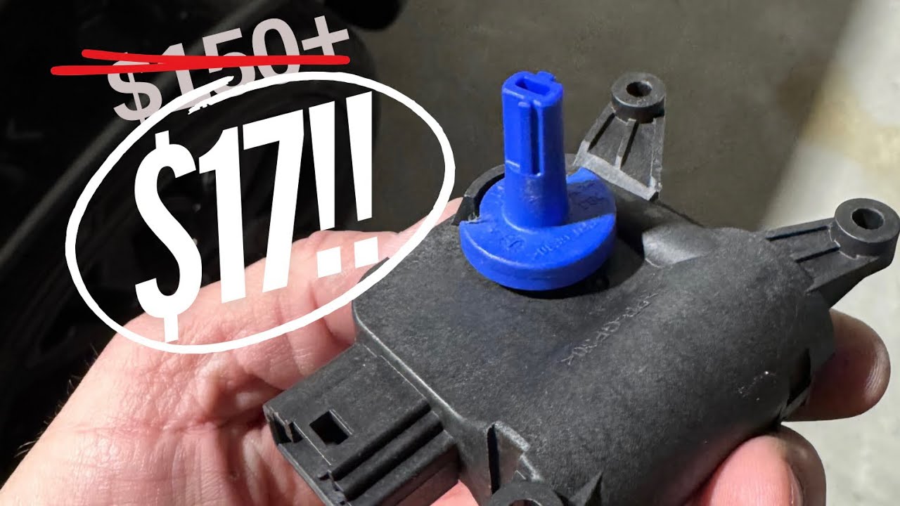Cheap HVAC Actuator Repair for 2008 B7 Audi A4!