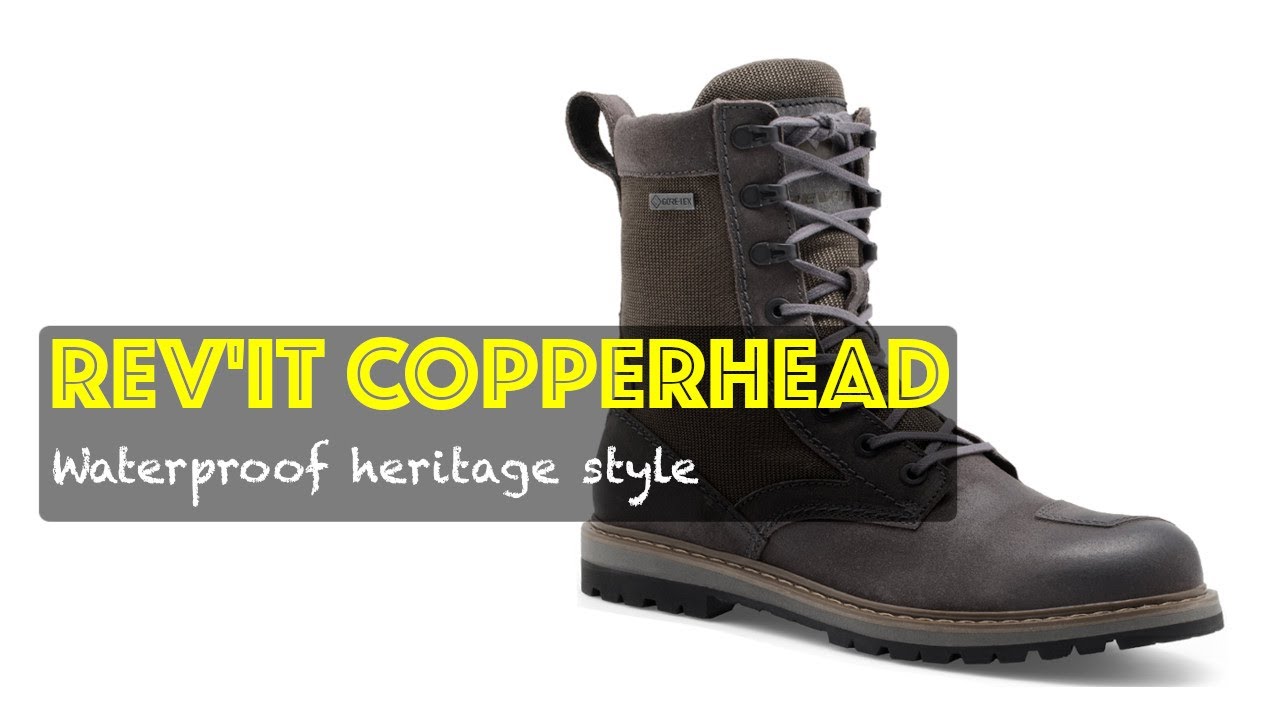 Rev'It Copperhead Boots - the best classic bike boot on the market right now?