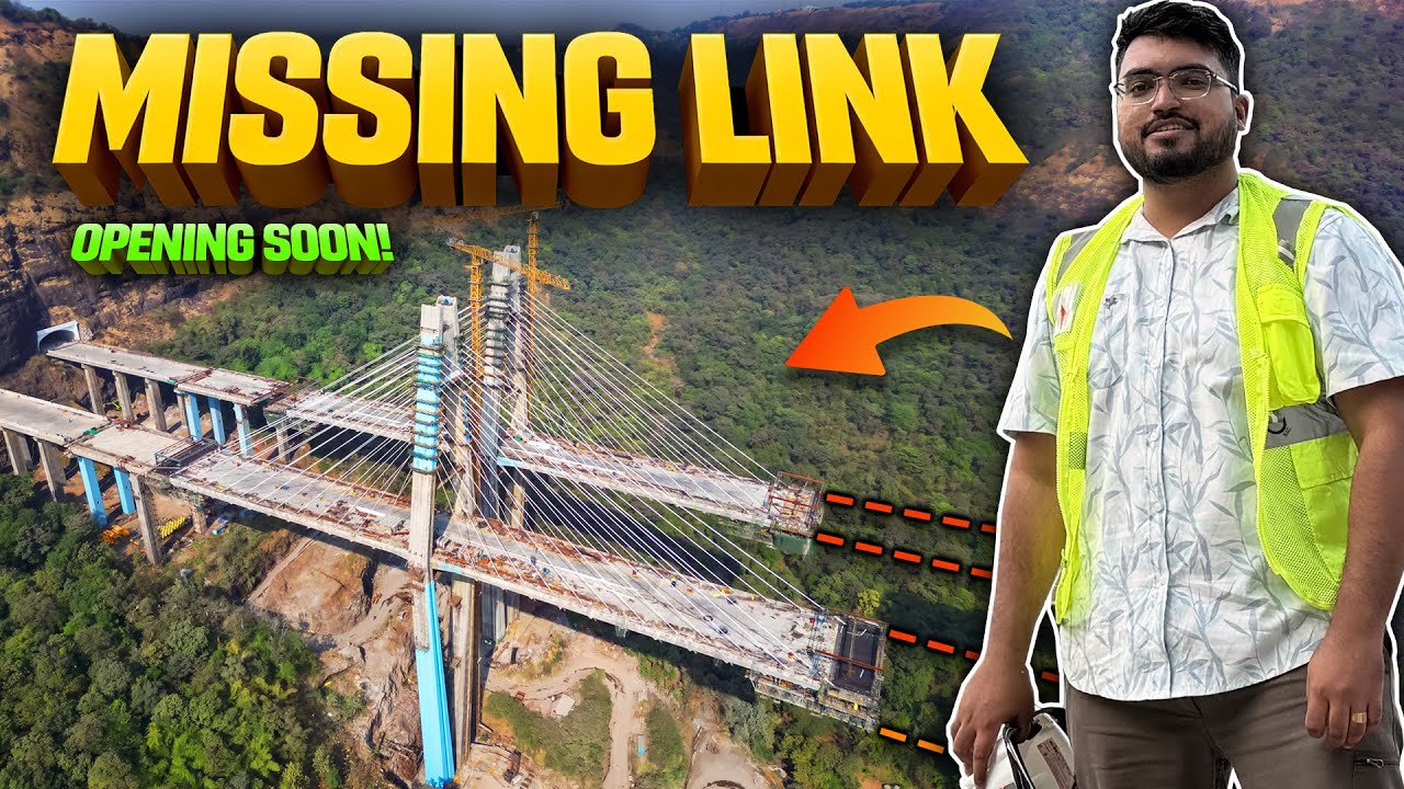Mumbai - Pune Expressway Missing Link | Full On-Ground Project Update |