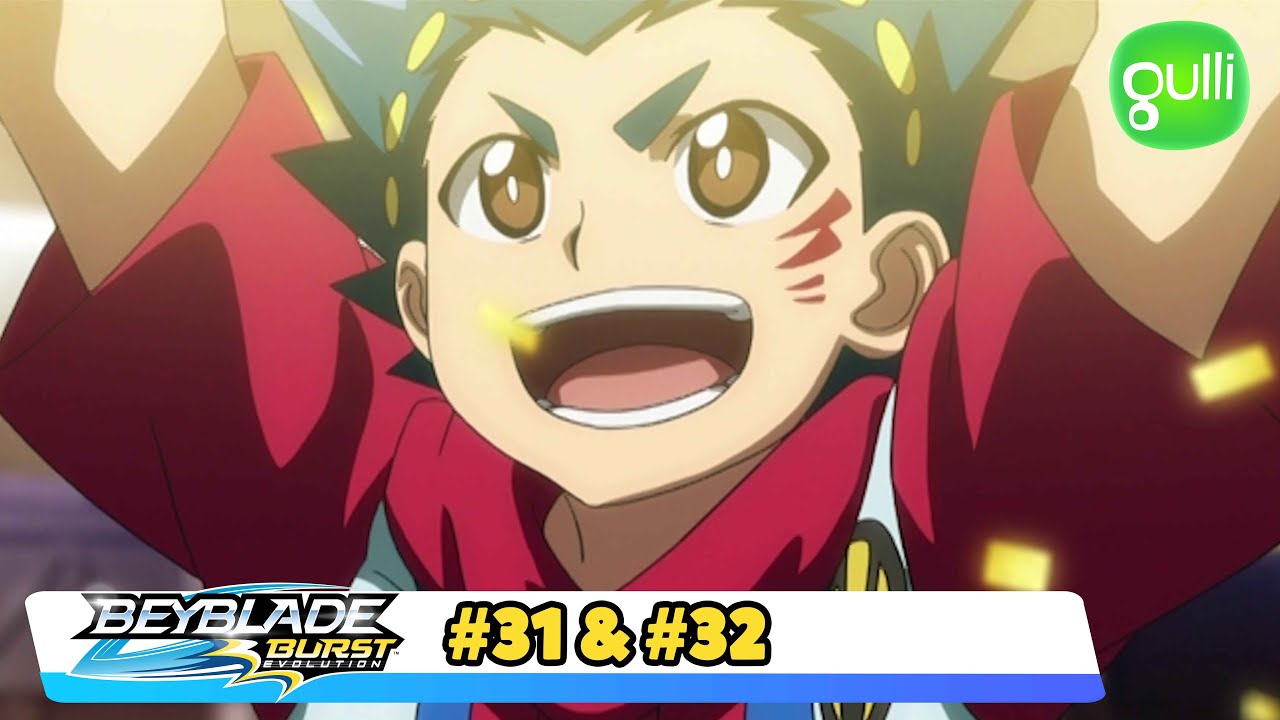 BEYBLADE BURST ​EVOLUTION 🌀 Les 5 Maîtres ! La percée ! + Sans égal ! Triple Sabre ! (Ep 31 & 32)​