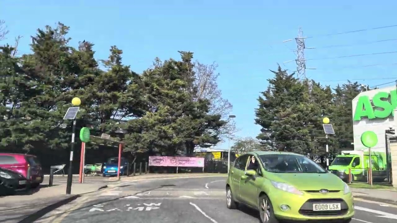 Street view of beddington/ greater London UK 