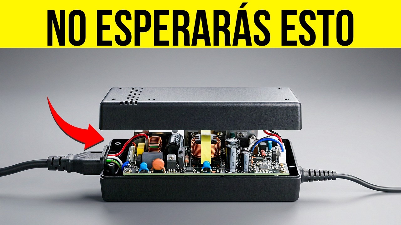 Abrimos un Cargador de Laptop… y Esto es lo que Encontramos (IMPACTANTE!)
