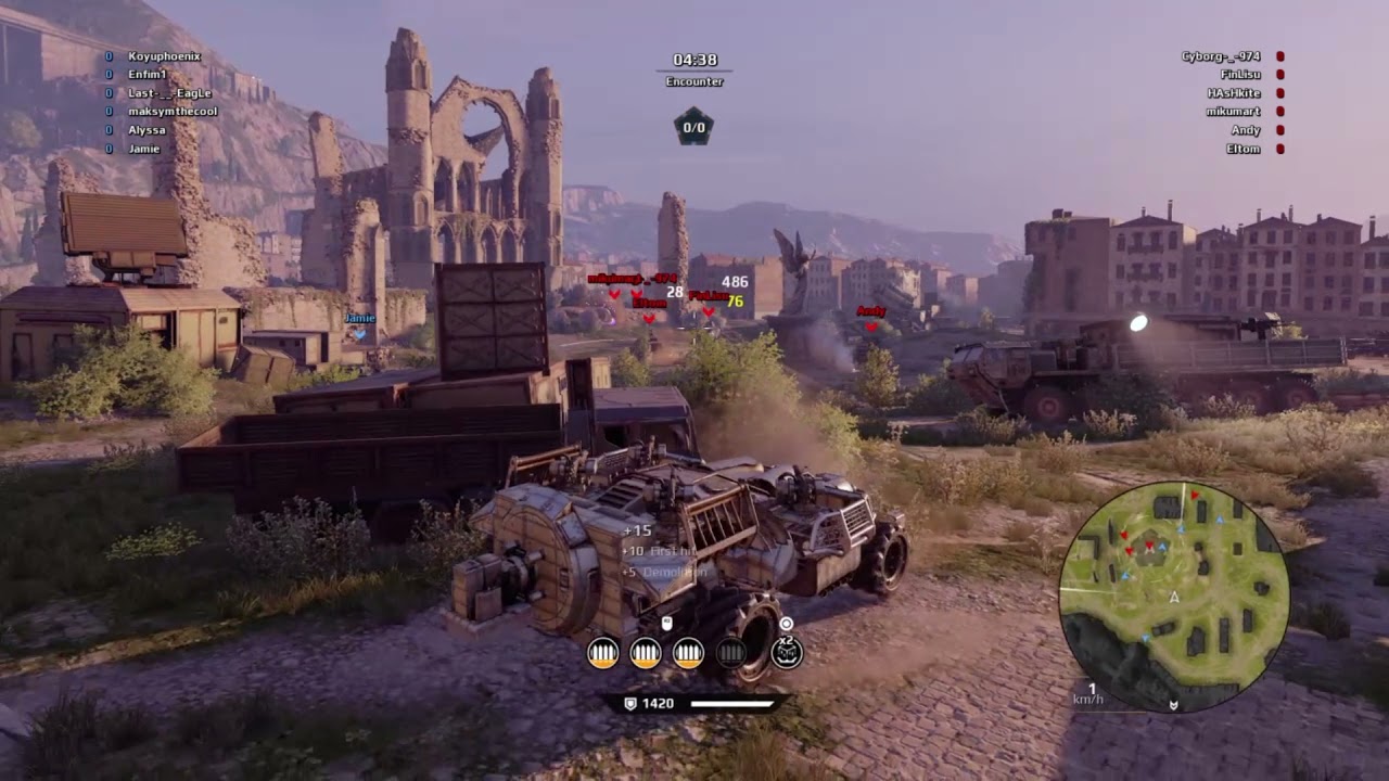 How to be a Damn Good Piercer Player (Play Smart 5) - Crossout Gameplay PS4