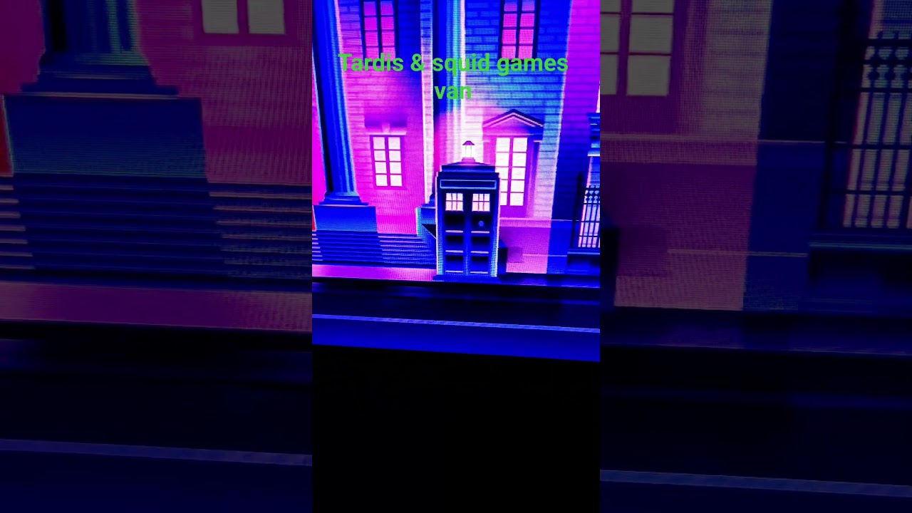 tardis & squid games van#roku #tardis #squidgamesvan