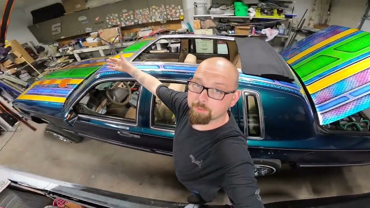 Cutting the springs on my Lincoln Towncar LOWRIDER
