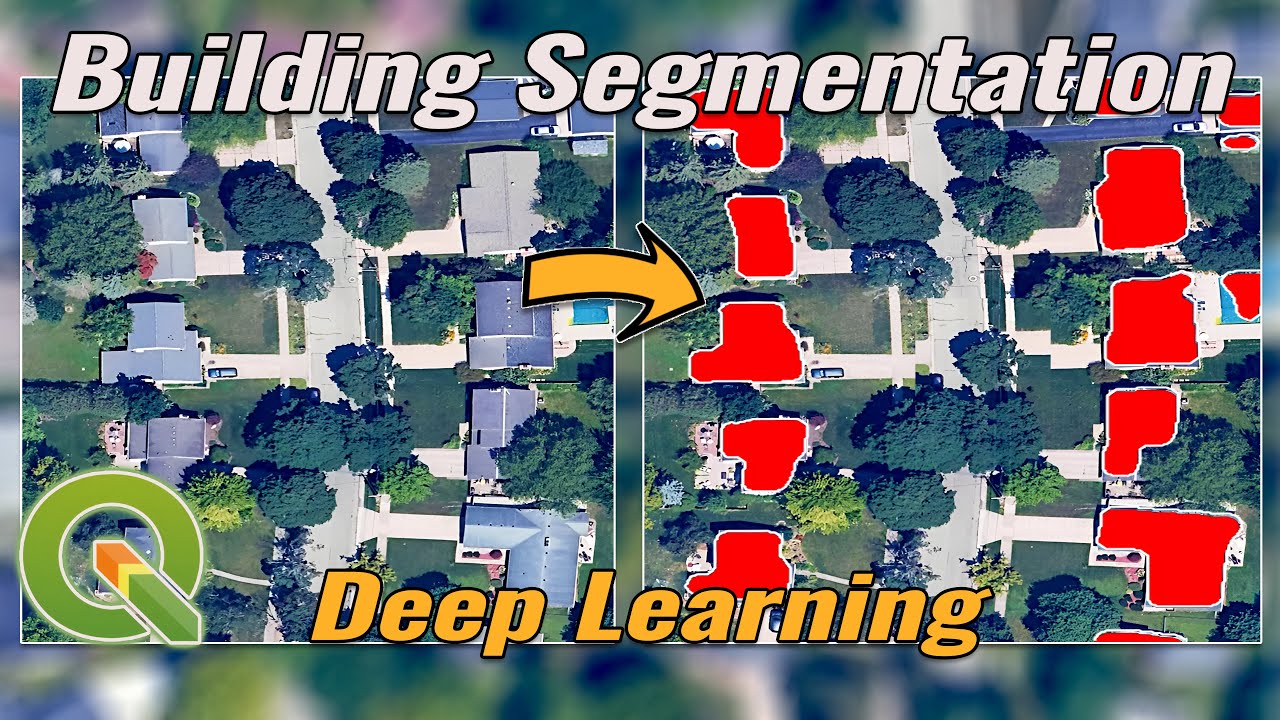 Buildings Segmentation with Deep Learning in QGIS - Deepness Plugin