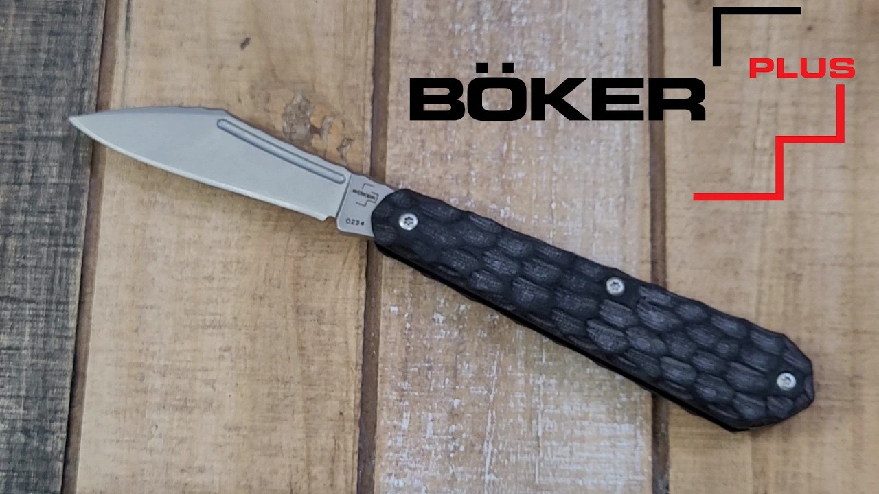 Агрессивный хват, классический стиль! Обзор Böker Plus Koteyka