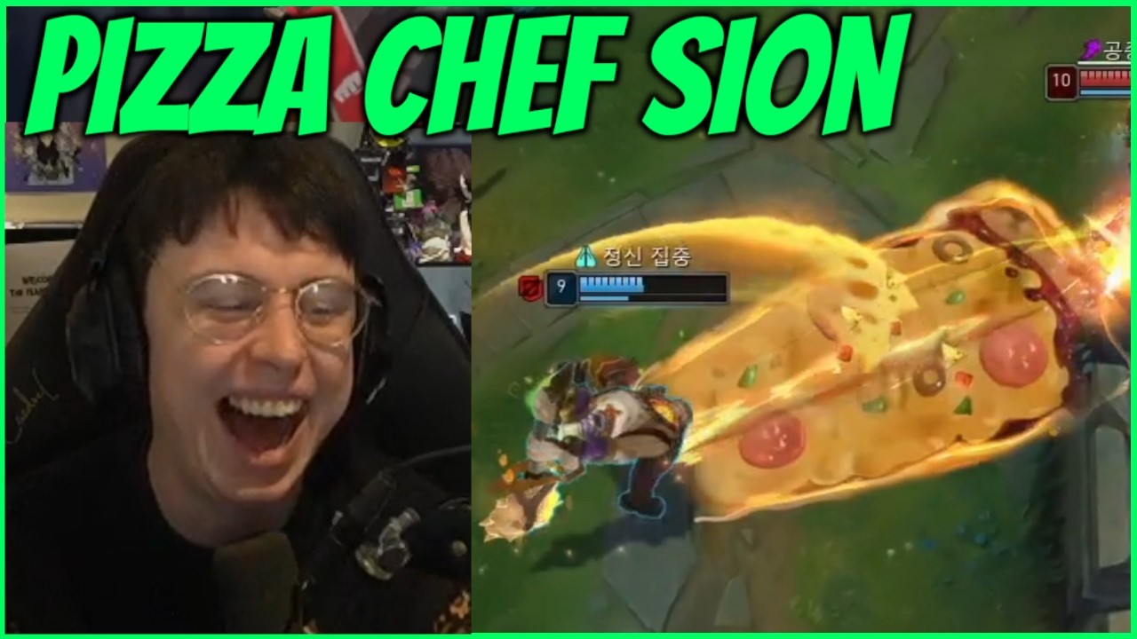 Caedrel Becomes VERY Invested In Pizza Chef Sion Skin