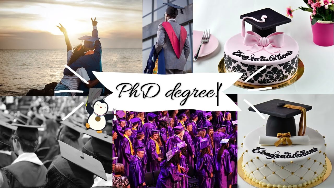 I got my PhD degree! 😎 (graduate from your PhD course subliminal)