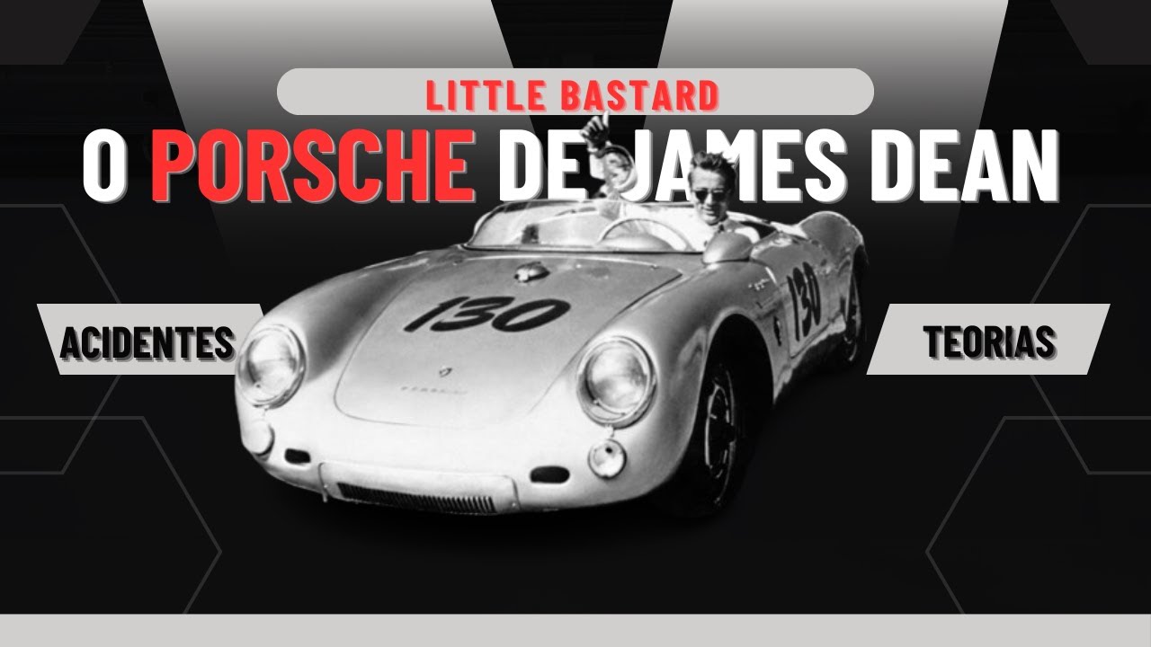 O CARRO Que MATOU JAMES DEAN: A LENDA do PORSCHE AMALDIÇOADO (LITTLE BASTARD) !!