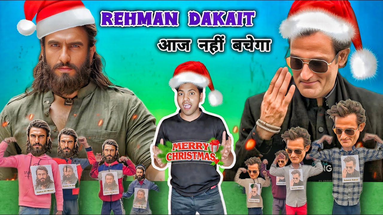 Dhurandhar Movie Hamza Ali Mazari VS Rehman Dakait | Ranveer VS Akshaye Khanna on Merry Christmas