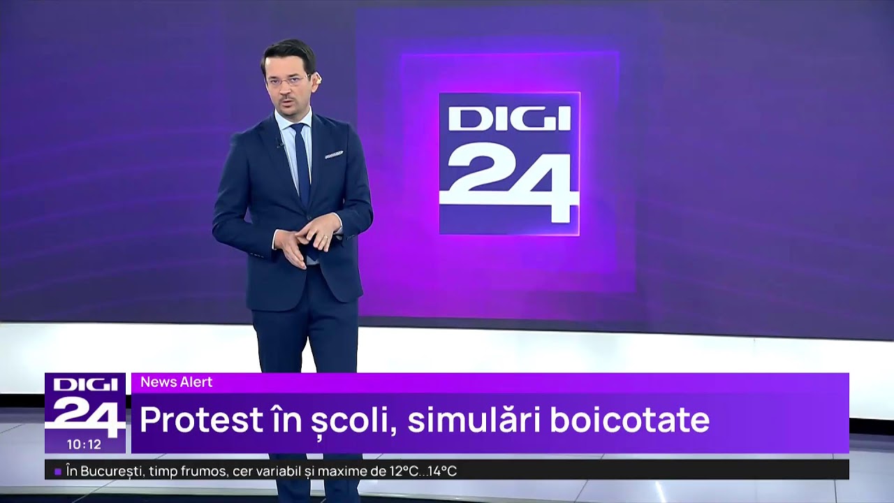 🟣 Știrile Digi24  de la ora 10  – 16 martie 2026