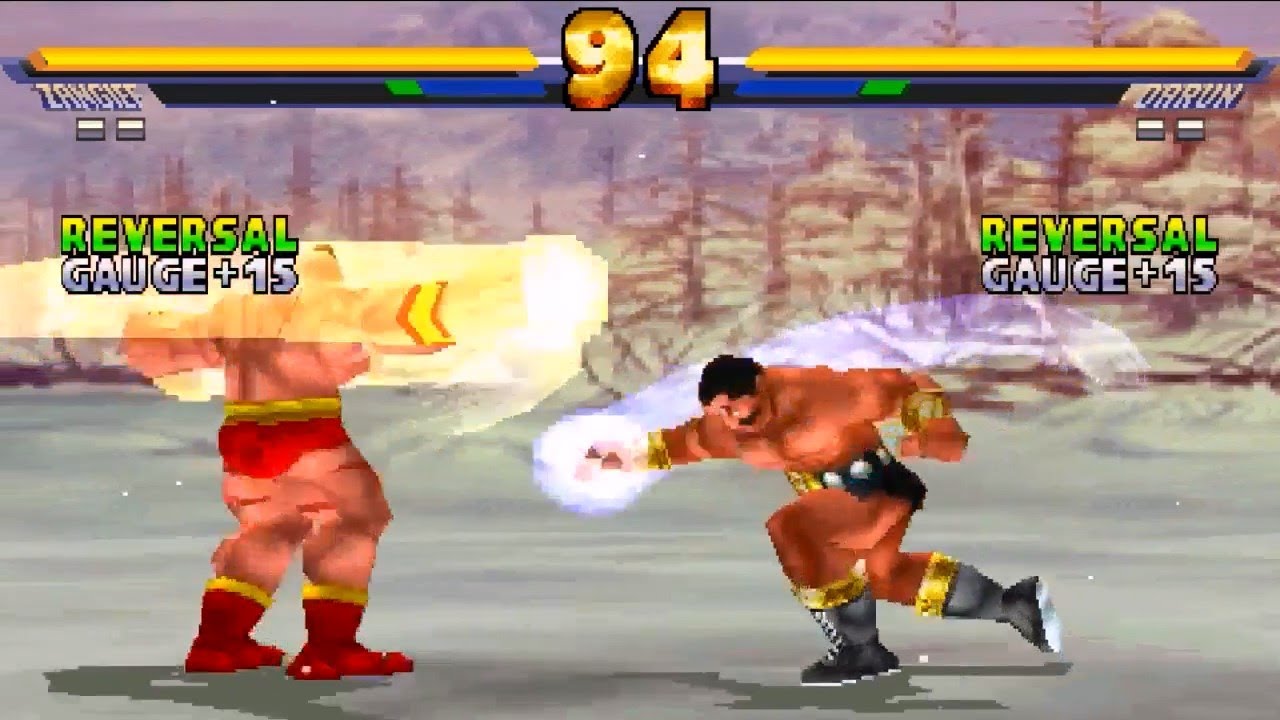 [TAS] Zangief VS Darun (Street Fighter EX2 Plus)