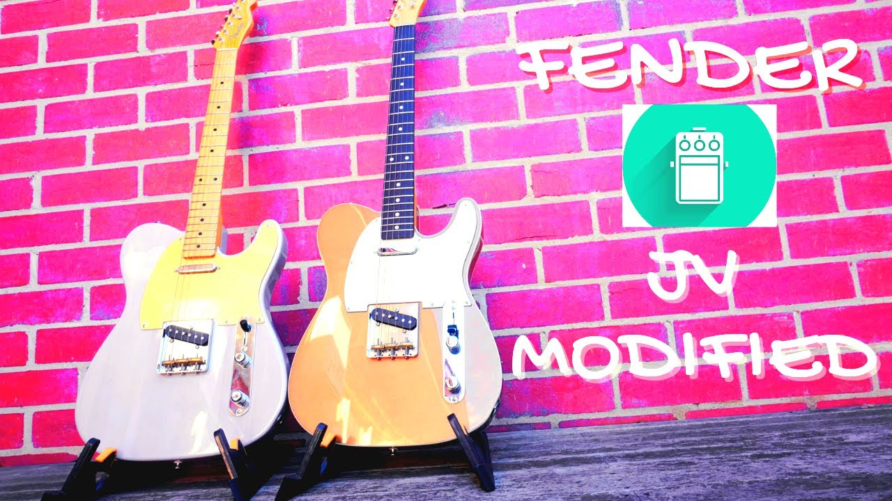 FenderJV Modified 50's & 60's Telecasters