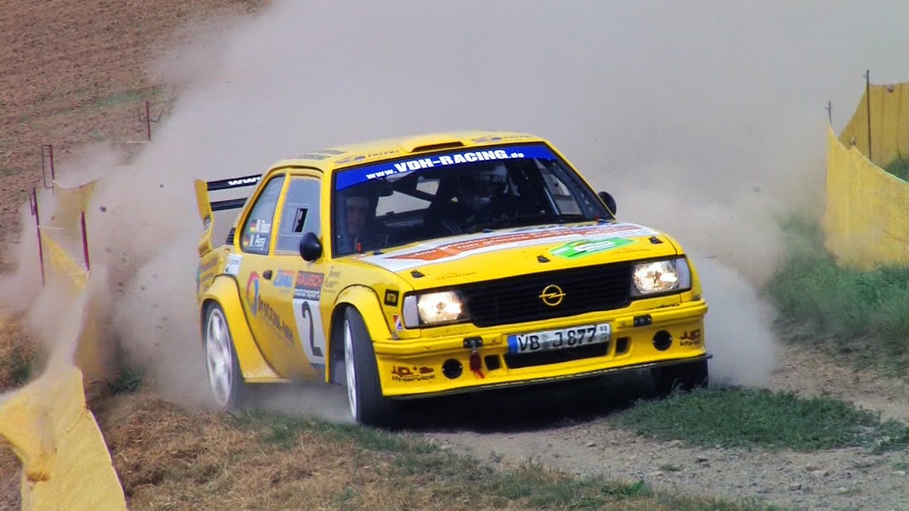 Rausch/Persy - Opel Ascona B - ADAC Mittelhessen Rallyesprint Gruenberg 2016 - by Rallyeszene.de