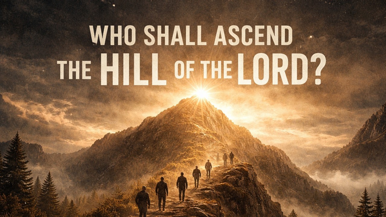 Who Shall Ascend The Hill Of The Lord? - 2.8.26AM